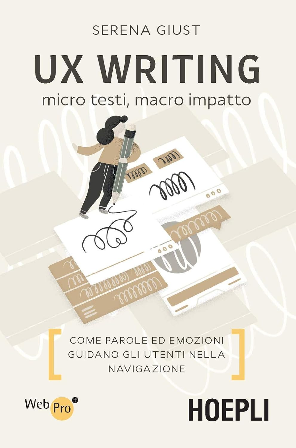 Copertina del libro "UX Writing"