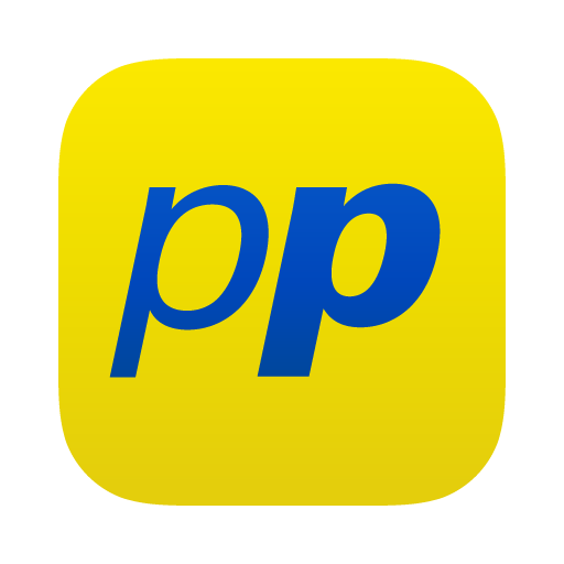 PostePay logo on a yellow background