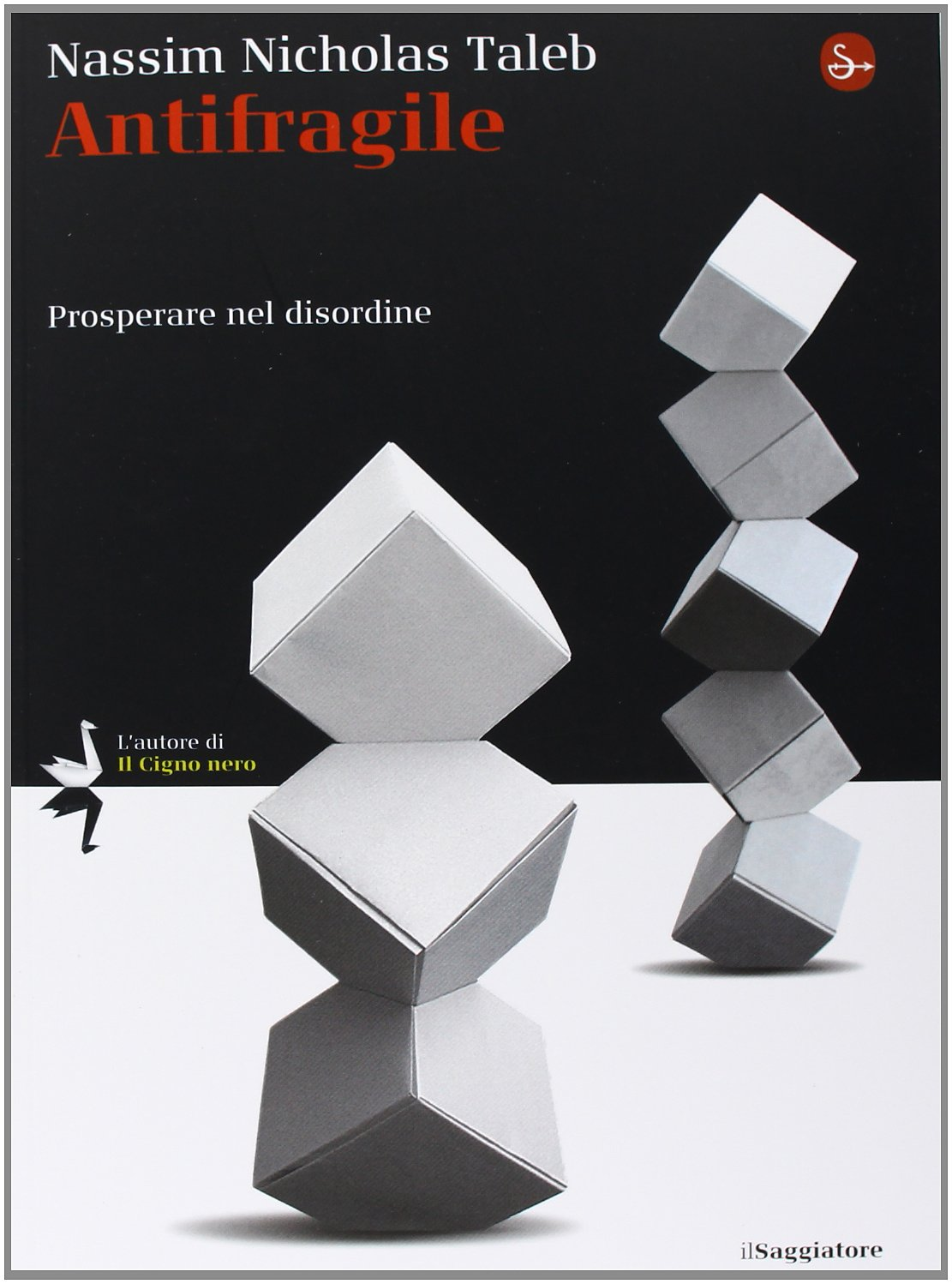 Copertina del libro "Antifragile"